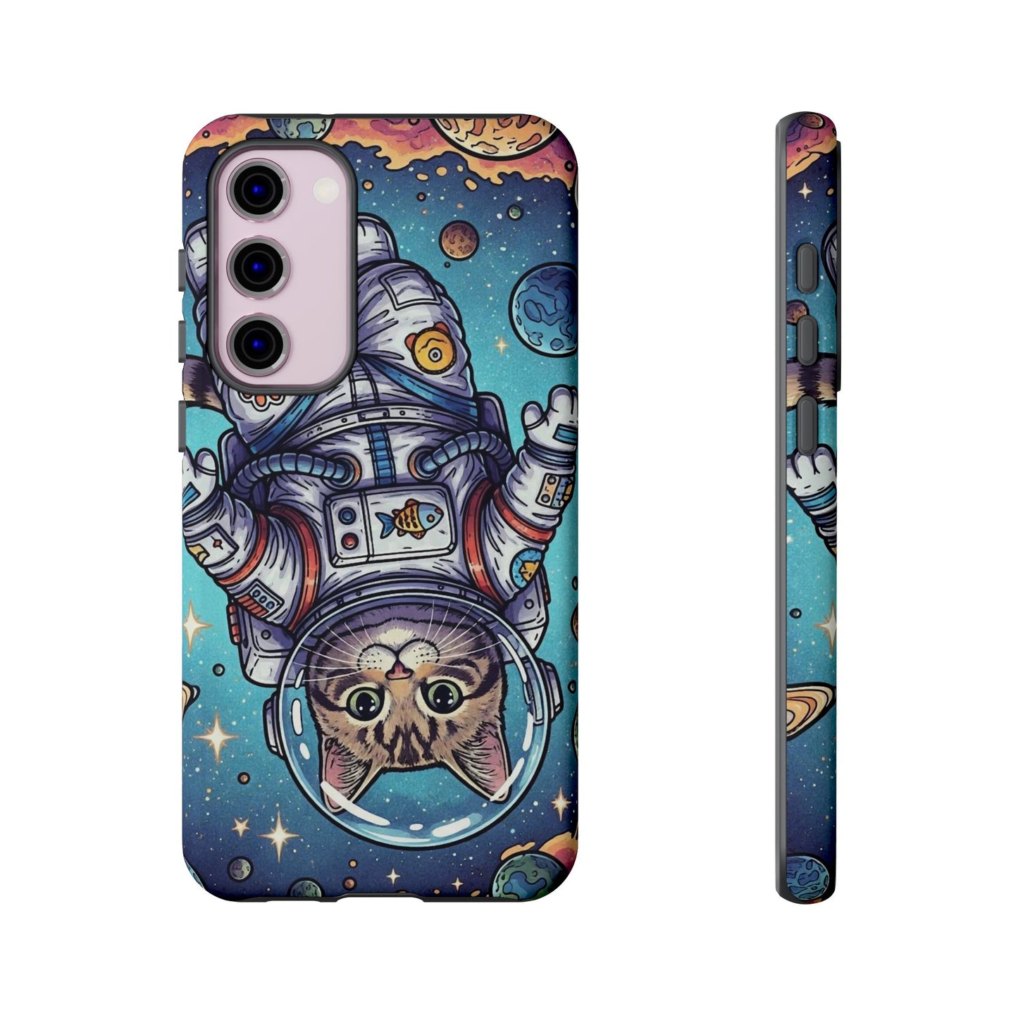 Astronaut Cat - Tough Phone Case