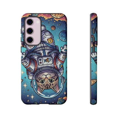Astronaut Cat - Tough Phone Case
