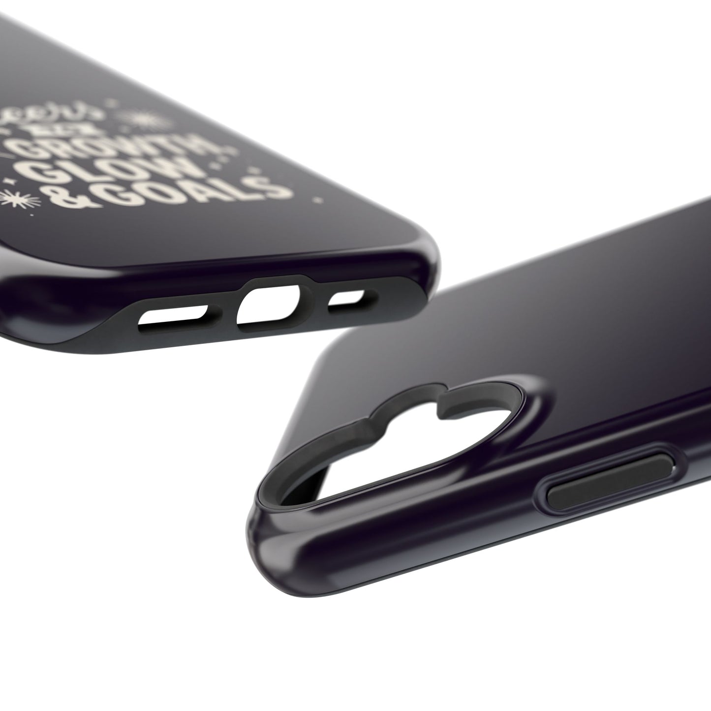 Cheers to Growth, Glow & Goals - Magnetic Phone Case
