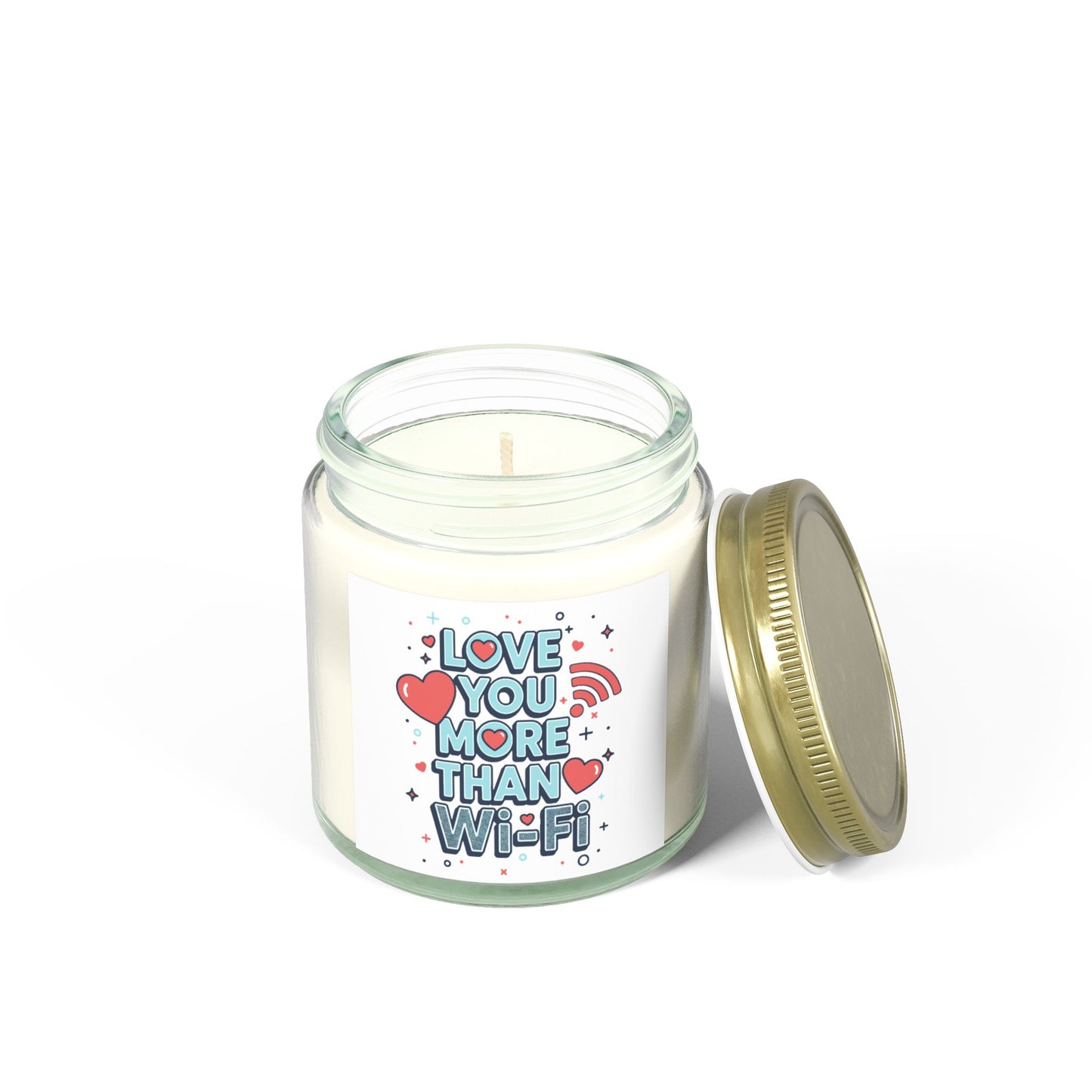 Love You More Than Wi‑Fi - Scented Candle
