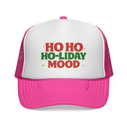 Festive Trucker Caps for Holiday Cheer, Perfect for Gifts, Parties, Christmas, Outdoor Events, and Celebrations!