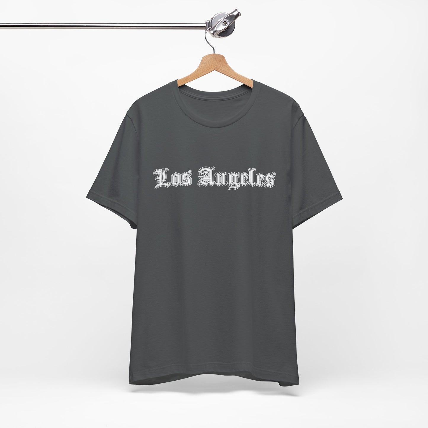 Los Angeles Unisex Jersey Tee, Casual Wear, Gift for Travelers, Summer Style, Comfortable Fit, Los Angeles Apparel