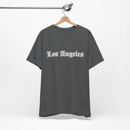 Los Angeles Unisex Jersey Tee, Casual Wear, Gift for Travelers, Summer Style, Comfortable Fit, Los Angeles Apparel