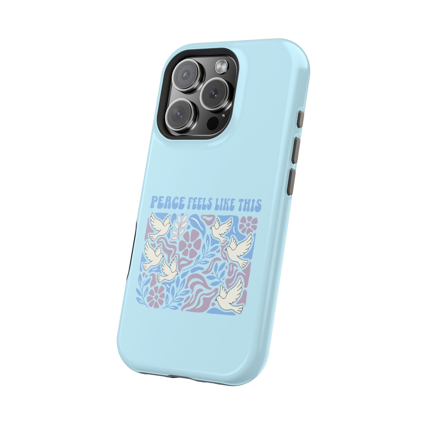Peace Tells Like This - Magnetic Phone Case