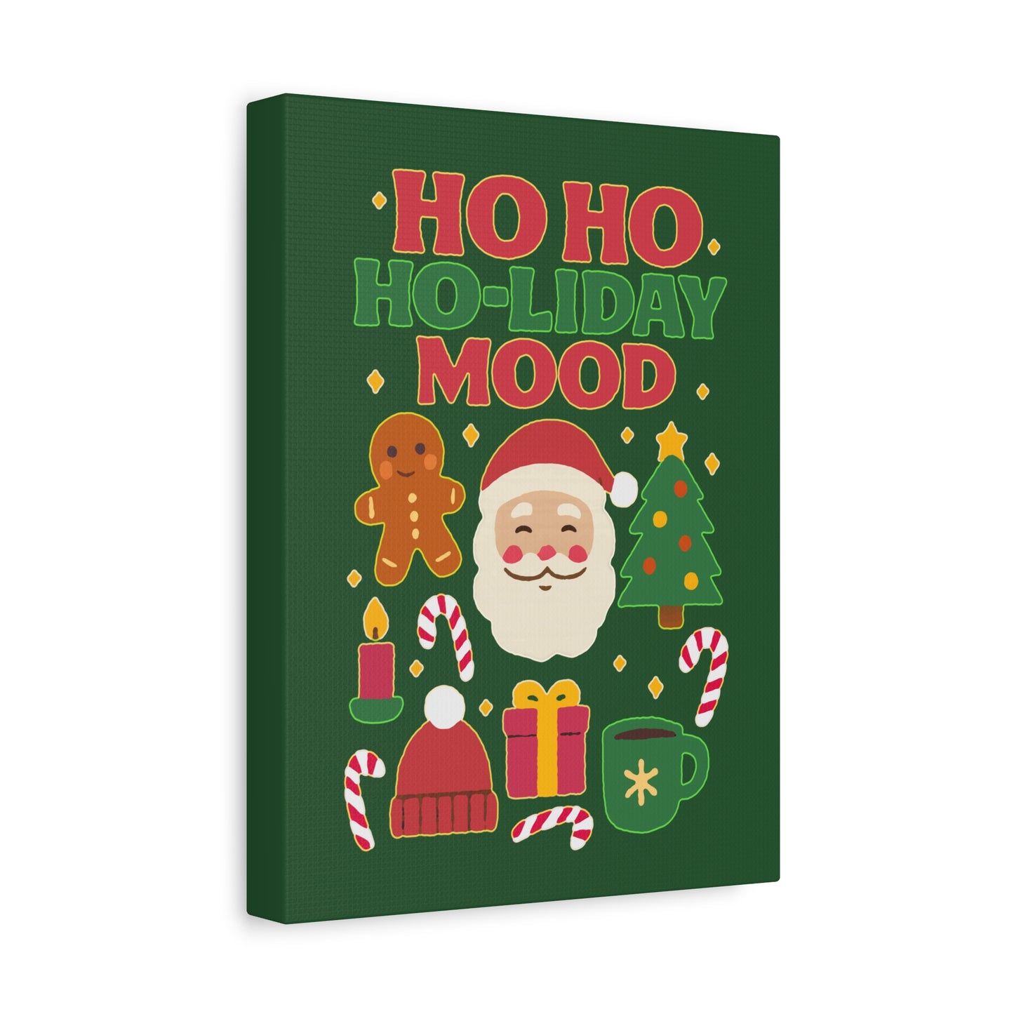 Ho Ho Ho-liday Mood - Canvas