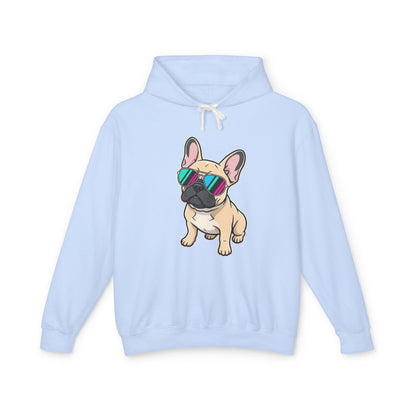 French Bulldog with Sunglasses - Hoodie