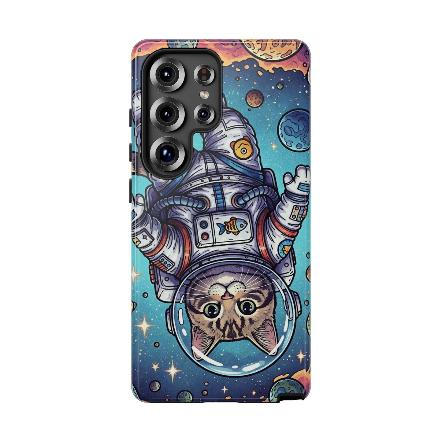 Astronaut Cat - Tough Phone Case