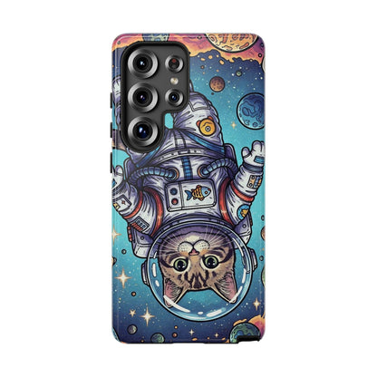 Astronaut Cat - Tough Phone Case