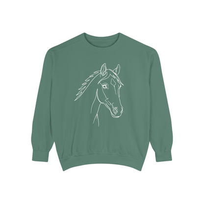 Horse Portrait Sketch - Sweatshirt