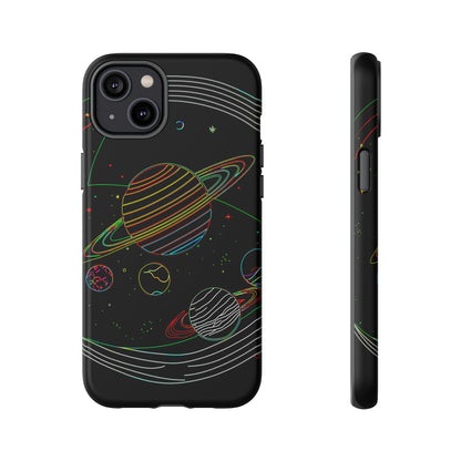 Galactic Tough Phone Case, Starry Space Protection, Unique Gift for Astronomers, Celestial Accessories, Trendy Space Lovers