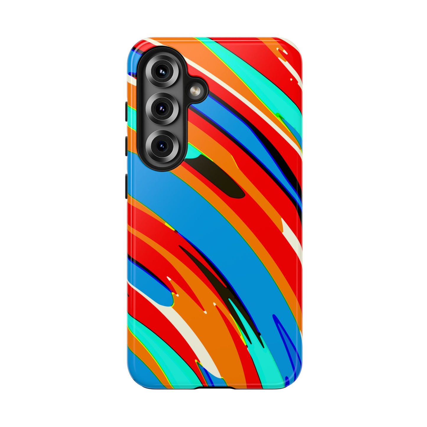 Abstract Rainbow Swirl Arc - Phone Case
