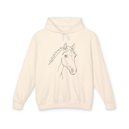 Horse Portrait Sketch - Hoodie