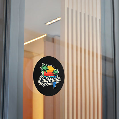 California Surf Vibes - Sticker