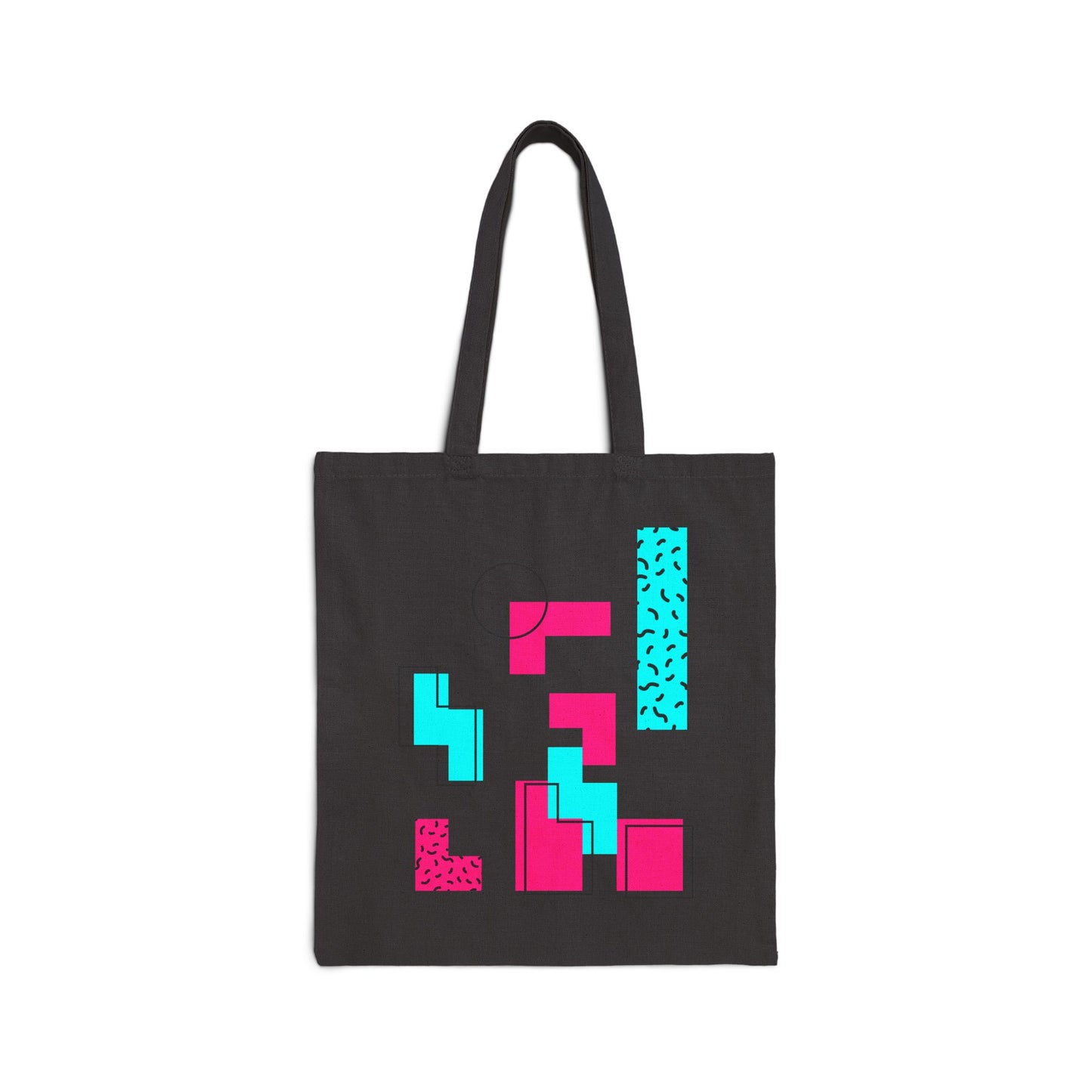 Retro Geometric Vibes - Tote Bag