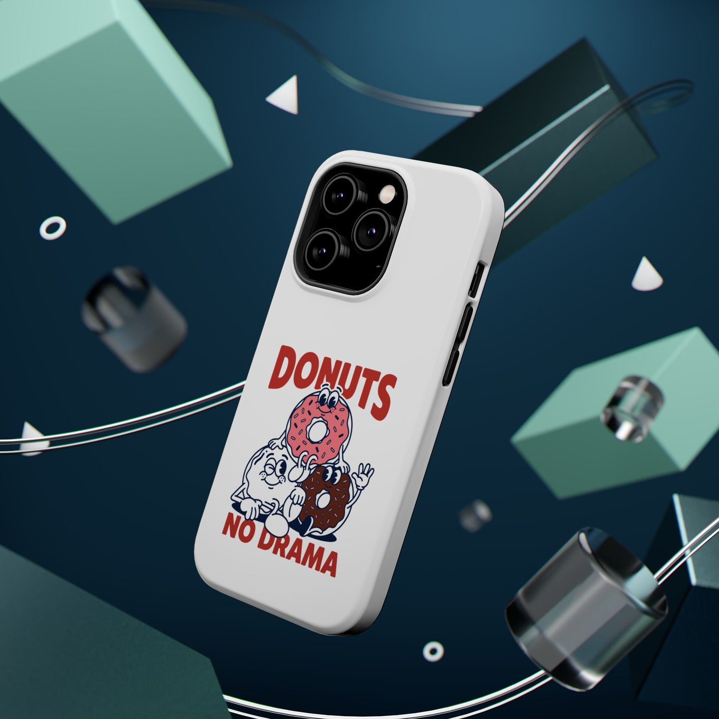 Donuts No Drama - Magnetic Phone Case