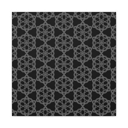 Geometric Sacred Flower - Canvas