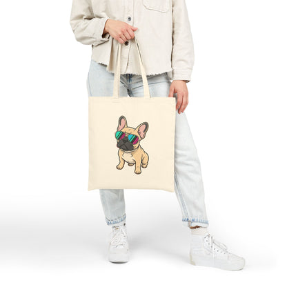 French Bulldog with Sunglasses - Tote Bag