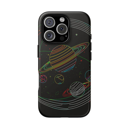Galactic Tough Phone Case, Starry Space Protection, Unique Gift for Astronomers, Celestial Accessories, Trendy Space Lovers