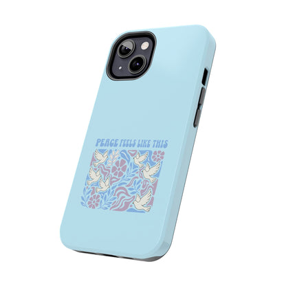 Peace Tells Like This - Phone Case
