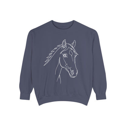 Horse Portrait Sketch - Sweatshirt
