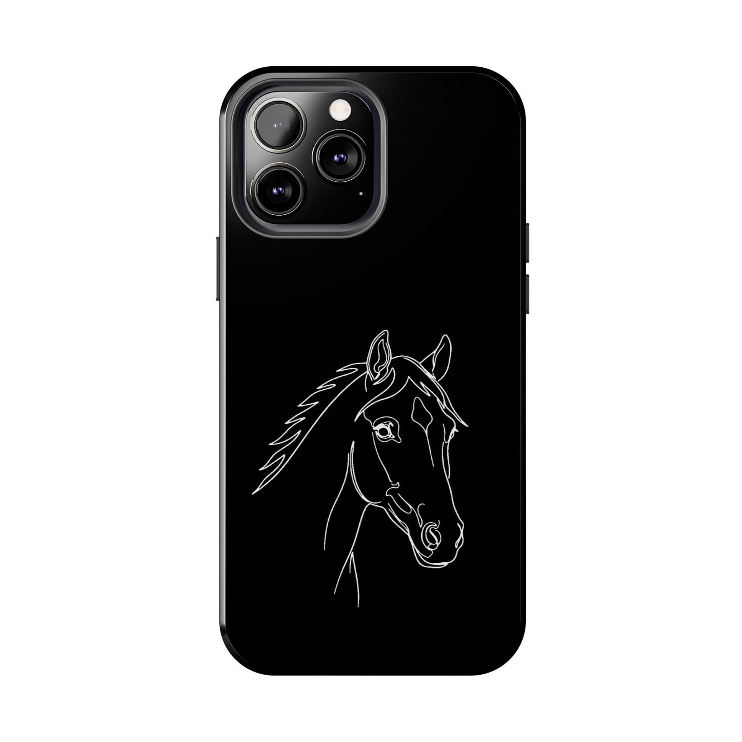 Horse Portrait Sketch - Phone Case