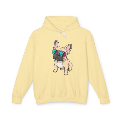 French Bulldog with Sunglasses - Hoodie