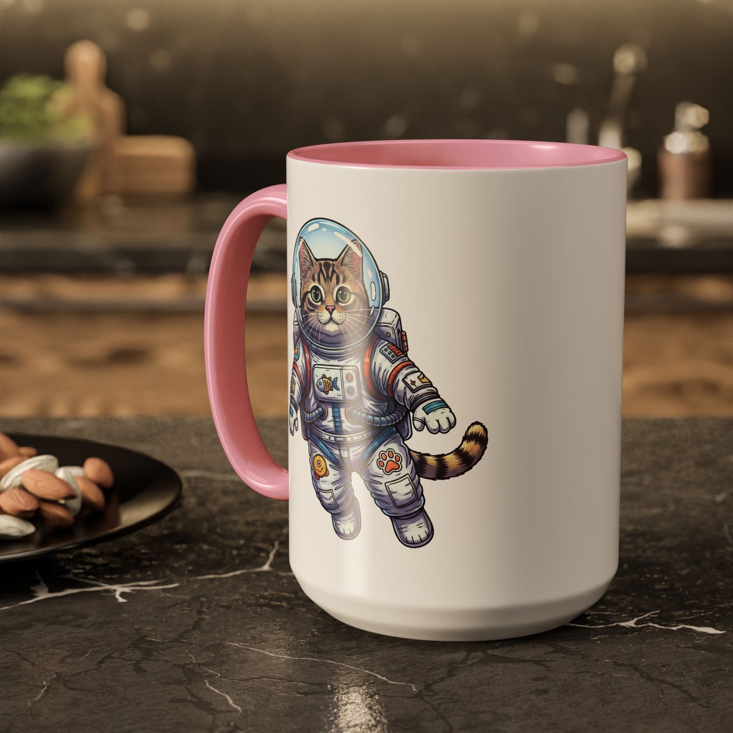 Astronaut Cat - Colorful Mug