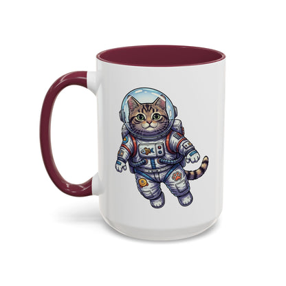 Astronaut Cat - Colorful Mug