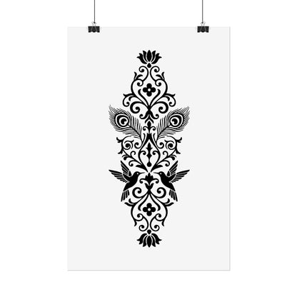 Hummingbird Soulmates - Rolled Poster