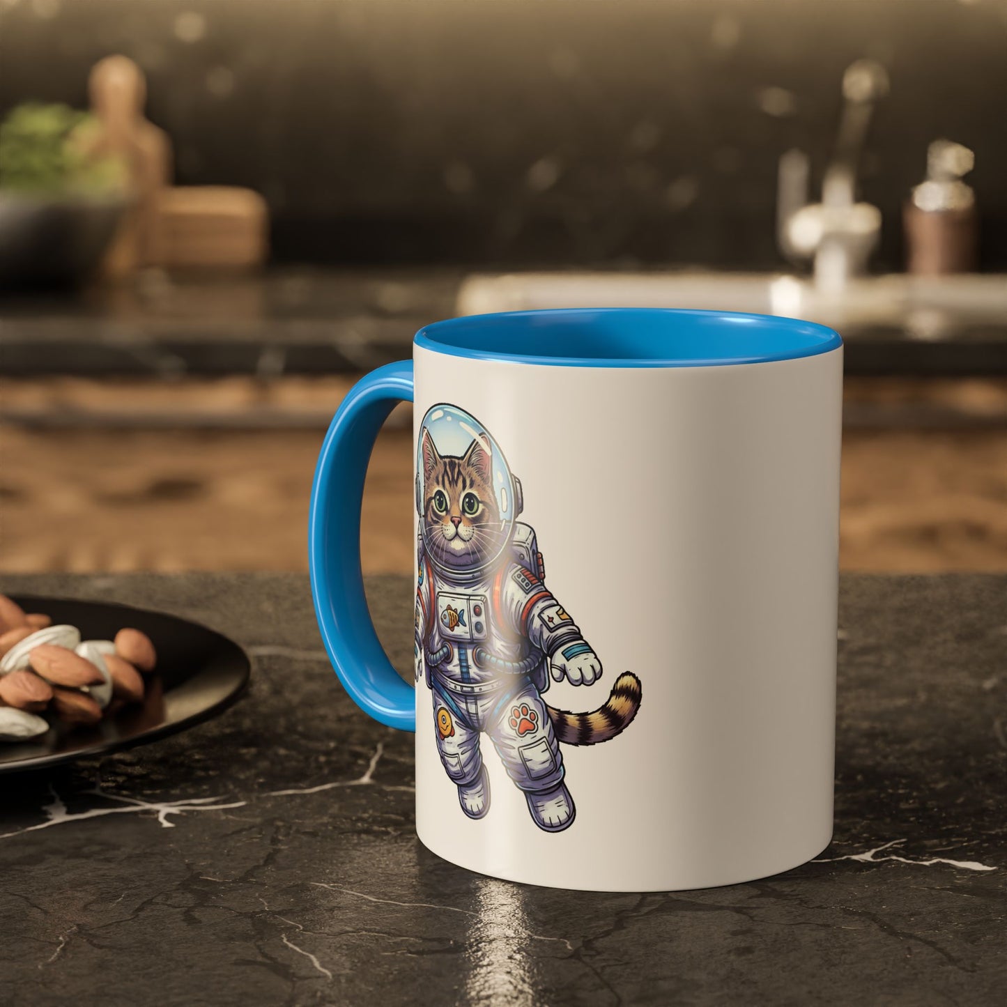 Astronaut Cat - Colorful Mug