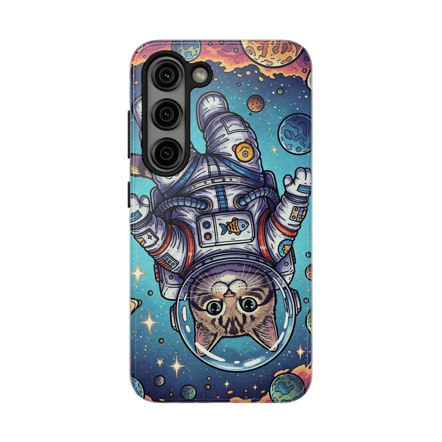 Astronaut Cat - Phone Case