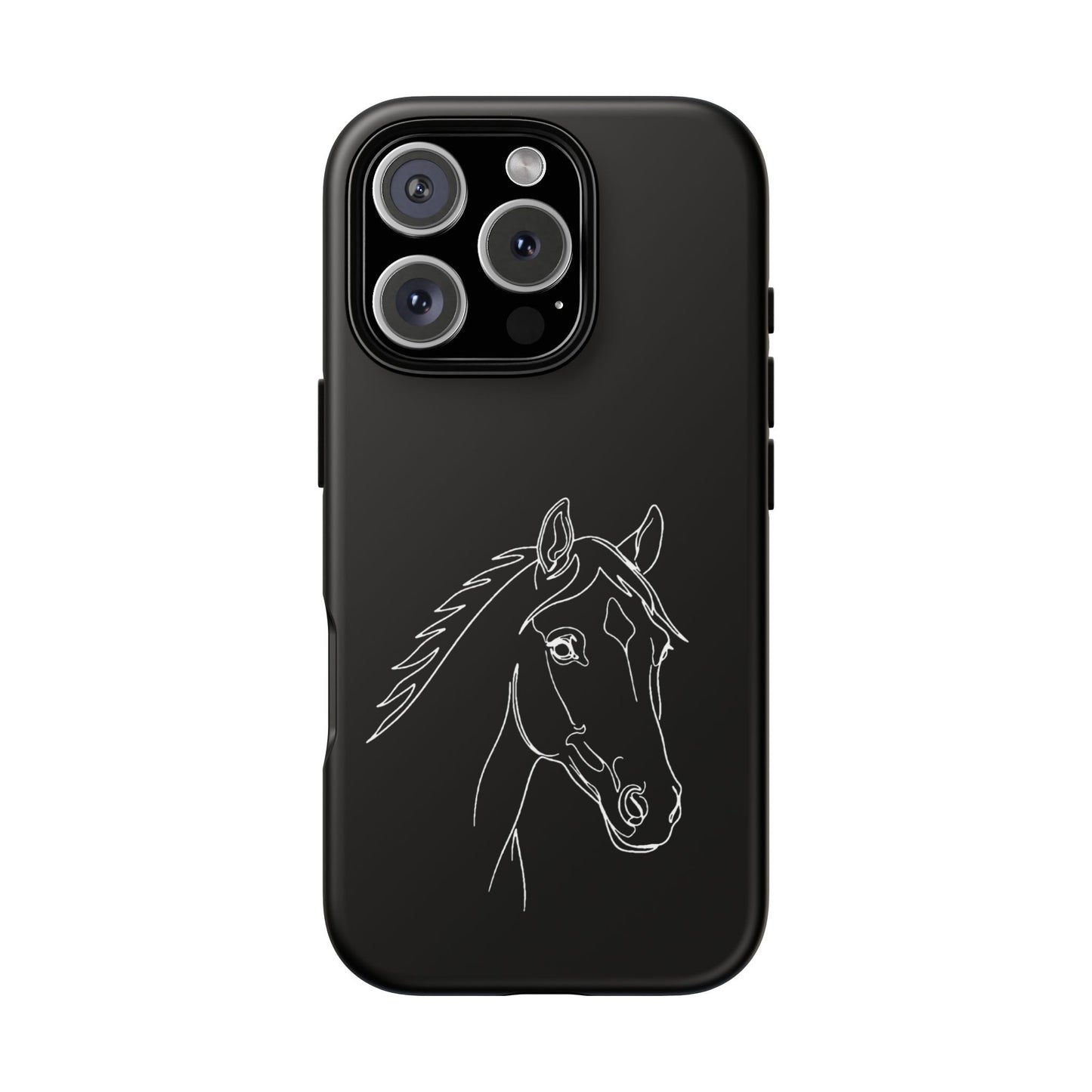 Horse Portrait Sketch - Tough Phone Case