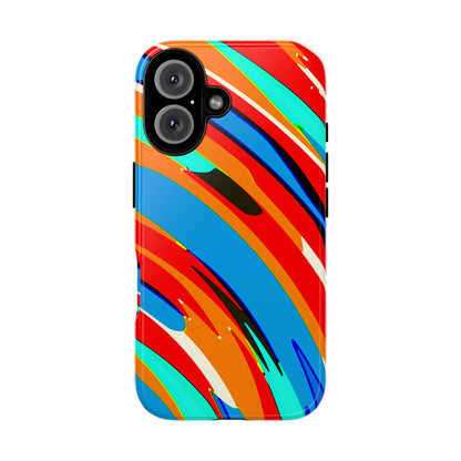 Abstract Color Swirl - Phone Case