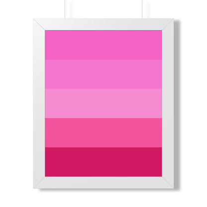 Valentine Rose Colors - Framed Poster