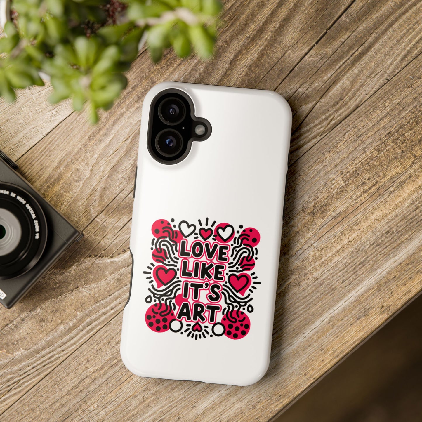 Love Like It's Art - Magnetic Phone Case