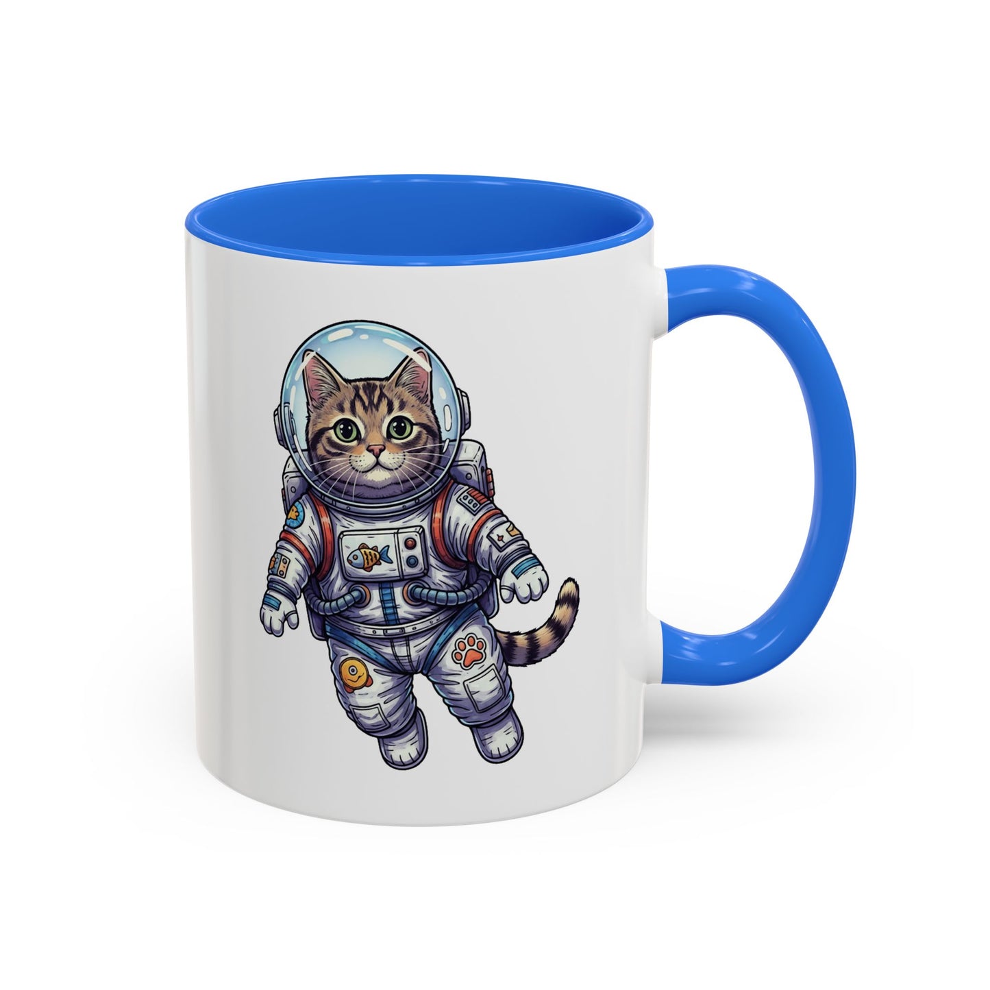 Astronaut Cat - Colorful Mug