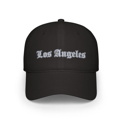Stylish Los Angeles Low Profile Baseball Cap, Casual Cap, Gift for Him/Her, Summer Accessories, Trendy Headwear - Silver Edition