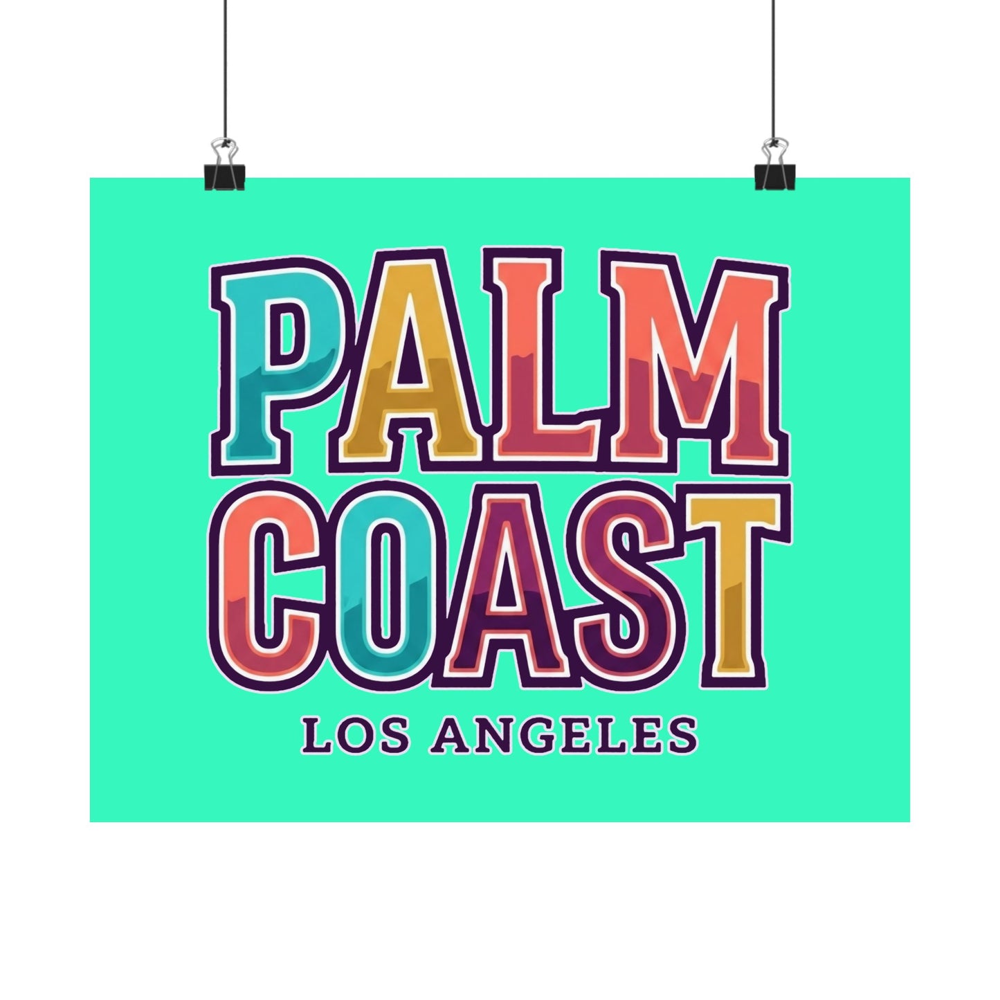 Palm Coast - Los Angeles - Poster