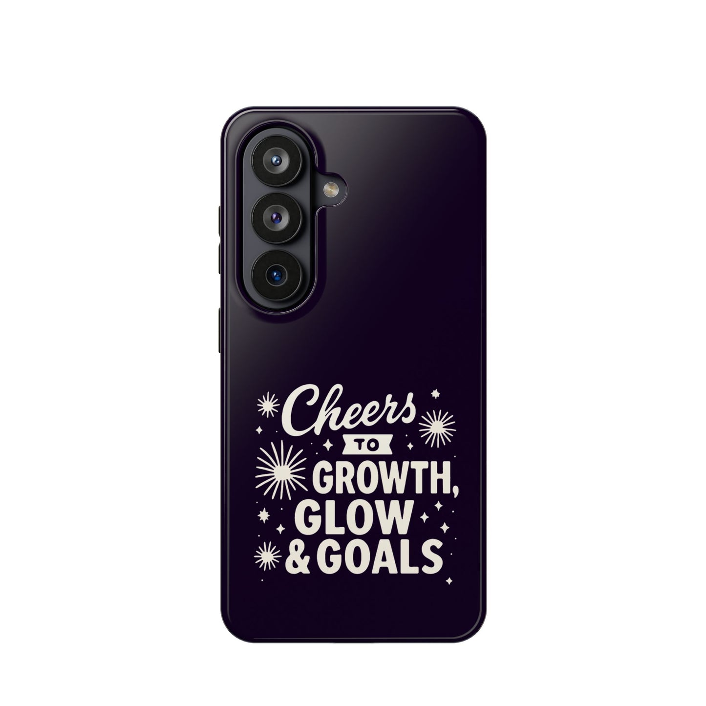 Cheers to Growth, Glow & Goals - Magnetic Phone Case