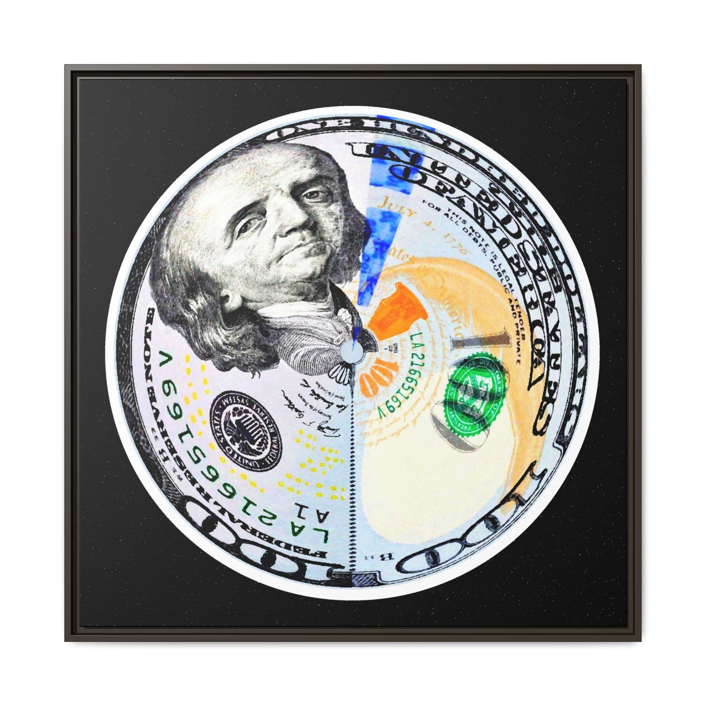 THE MOONEY - Framed Canvas