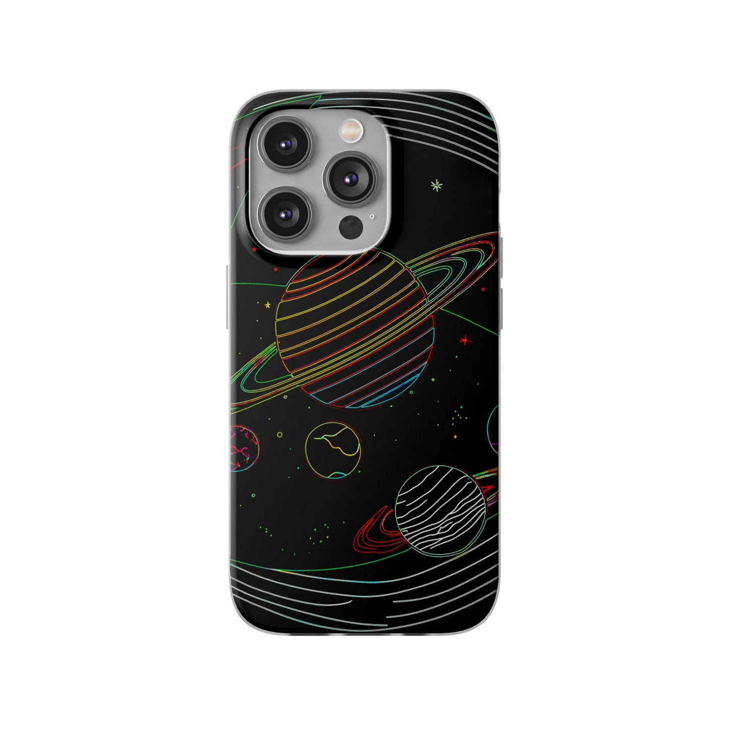 Galaxy-Inspired Flexi Cases, Vibrant Phone Covers, Space-Themed Accessories, Cosmic Gifts for Astronomers, Unique Phone Protectors