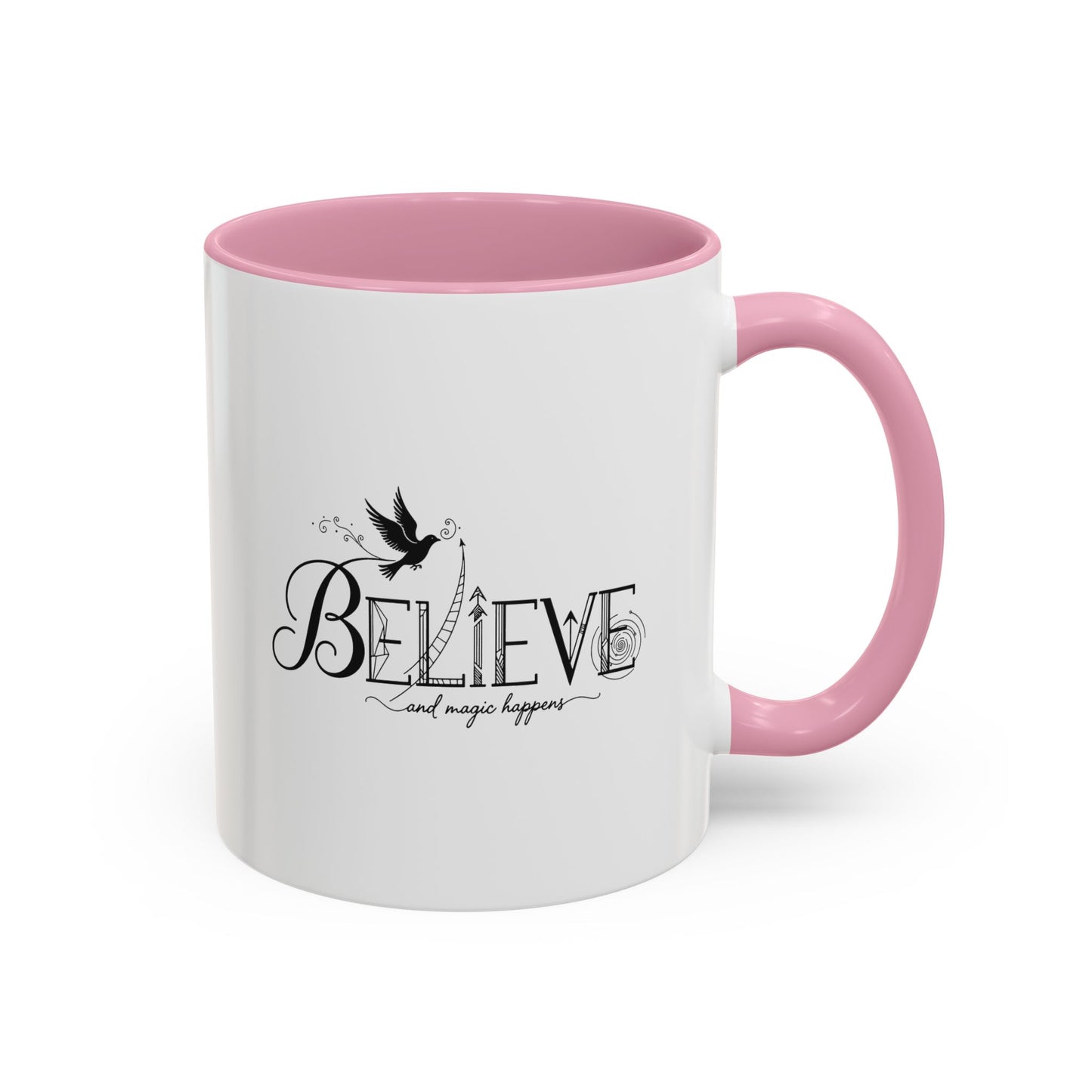 Believe and Magic Happens - Colorful Mug