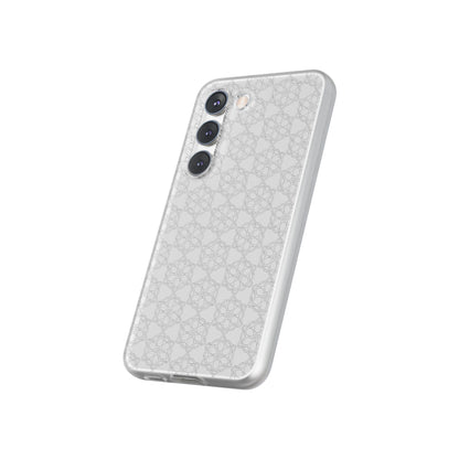 Elegant Geometric Phone Case, Stylish Flexi Case for Everyday Use, Slim Fit, Gift Idea, Trendy Accessory, Minimalist Design