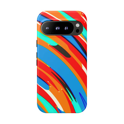 Abstract Color Swirl - Phone Case