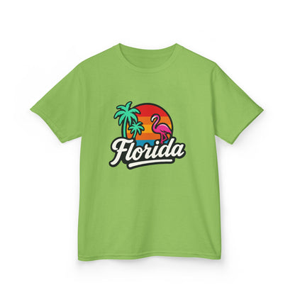 Florida Sunset Palm - Kids Tee