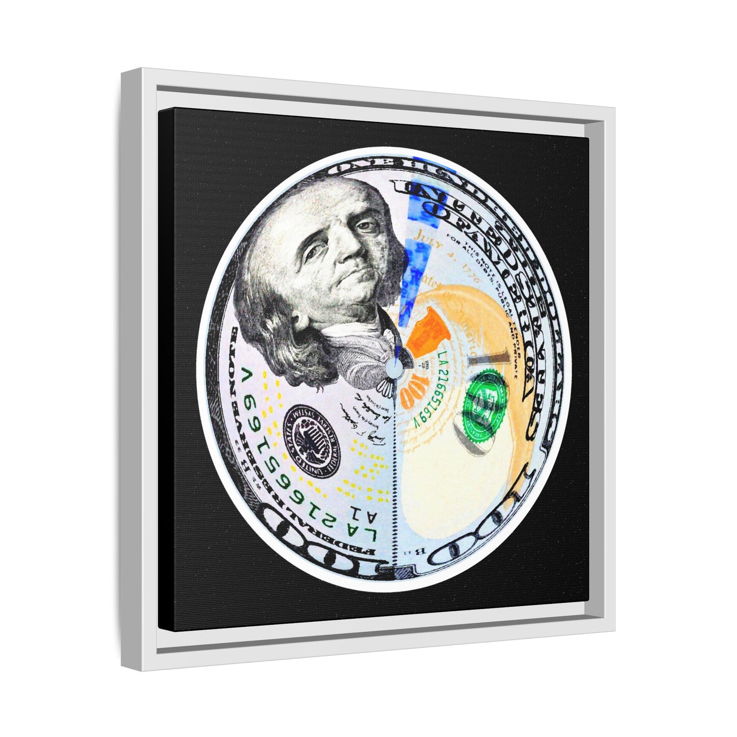 THE MOONEY - Framed Canvas