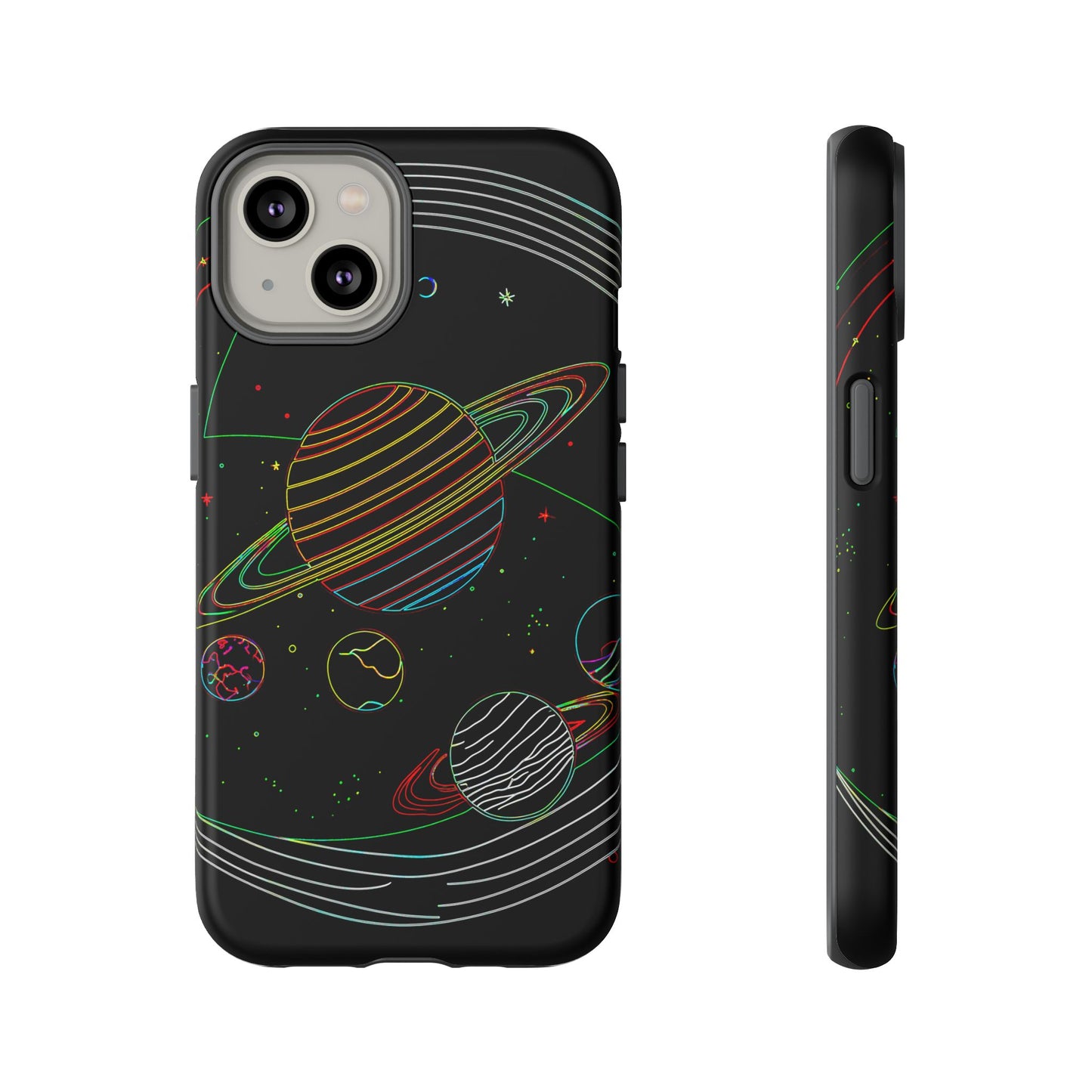 Galactic Tough Phone Case, Starry Space Protection, Unique Gift for Astronomers, Celestial Accessories, Trendy Space Lovers
