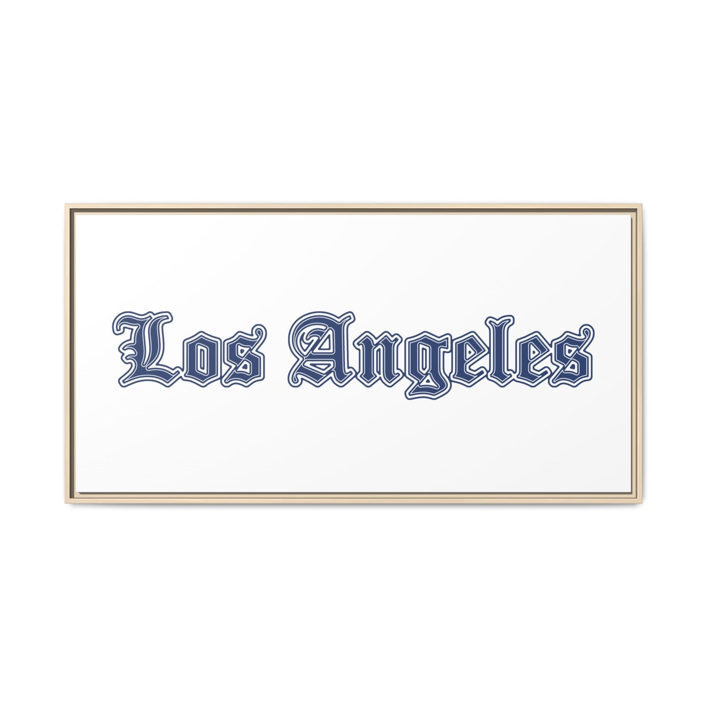 Los Angeles - Framed Canvas