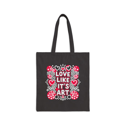 Love Like It's Art - Tote Bag