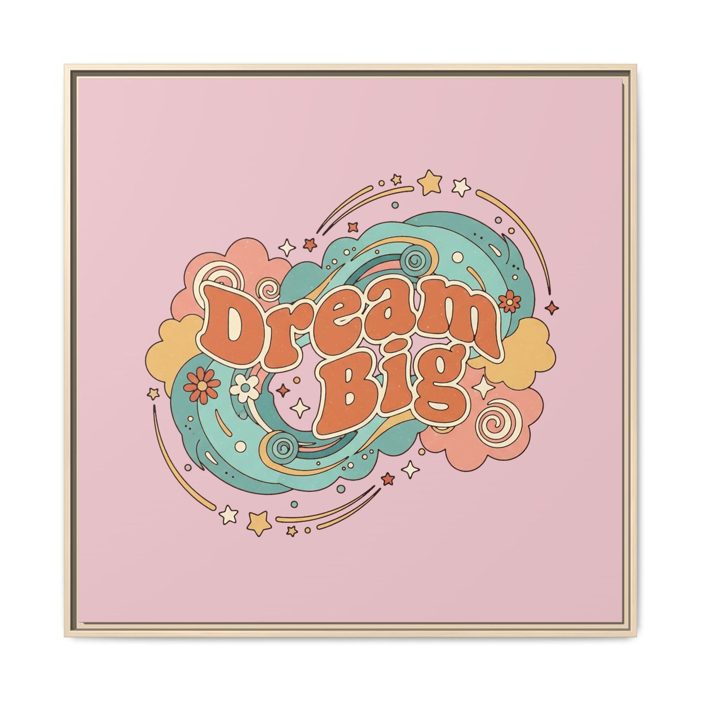 Dream Big - Framed Canvas